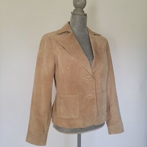 Women's Tan Leather Jacket